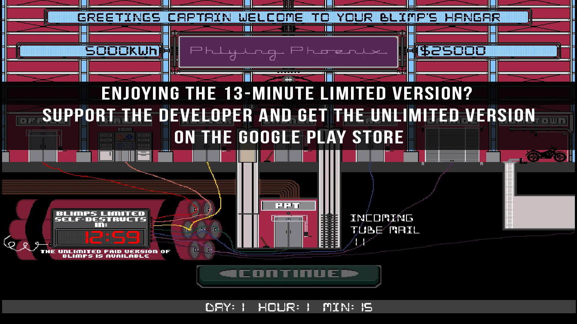 Blimps Limited screenshot